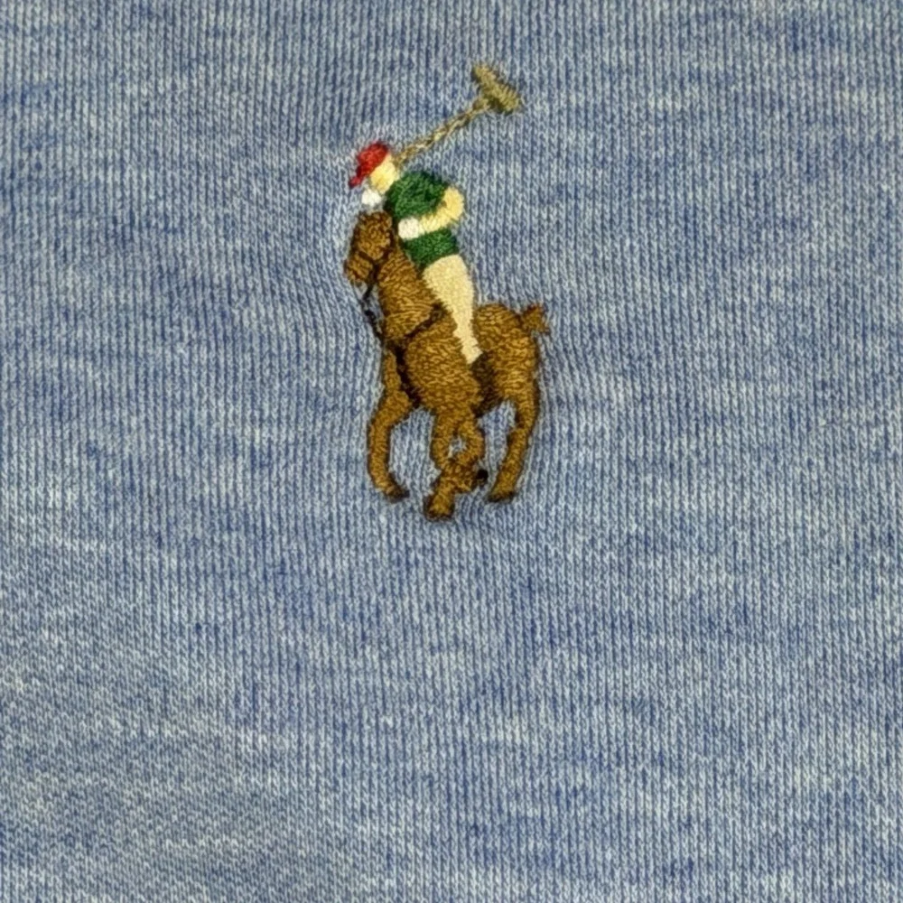 Polo by Ralph Lauren Polo Shirt Men's Size L Light Blue w/ Brown Pony